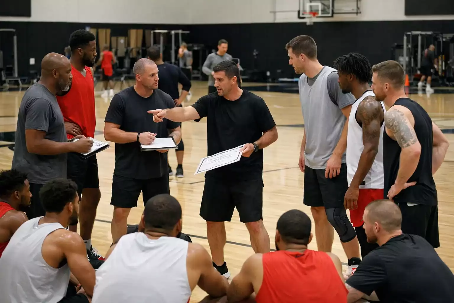 NBA-Team trainiert nach Trade Deadline mit neuen Spielern