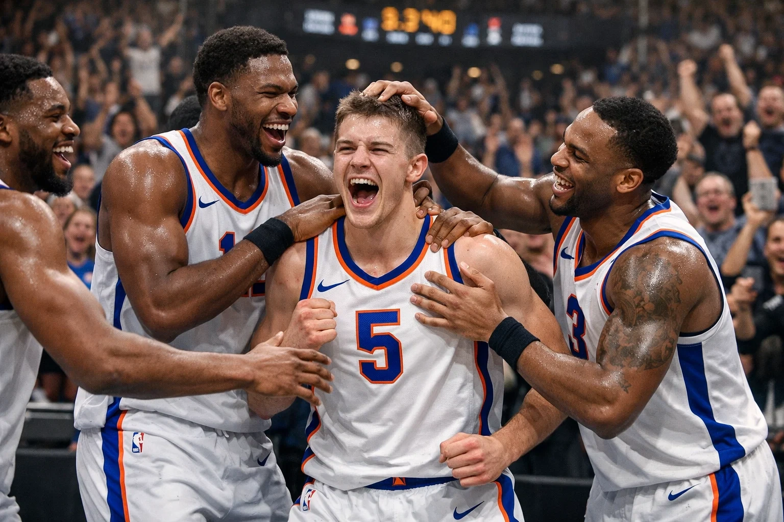 NBA-Rookie erzielt seinen ersten Korb in der NBA