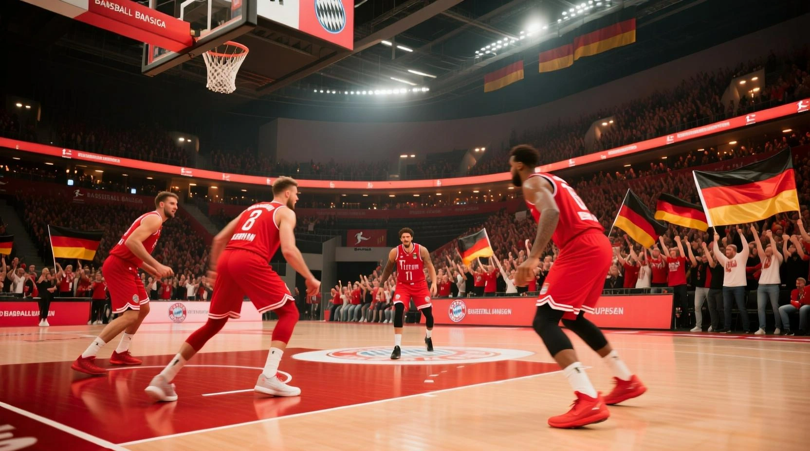 Bayern München Basketball in der BBL Arena